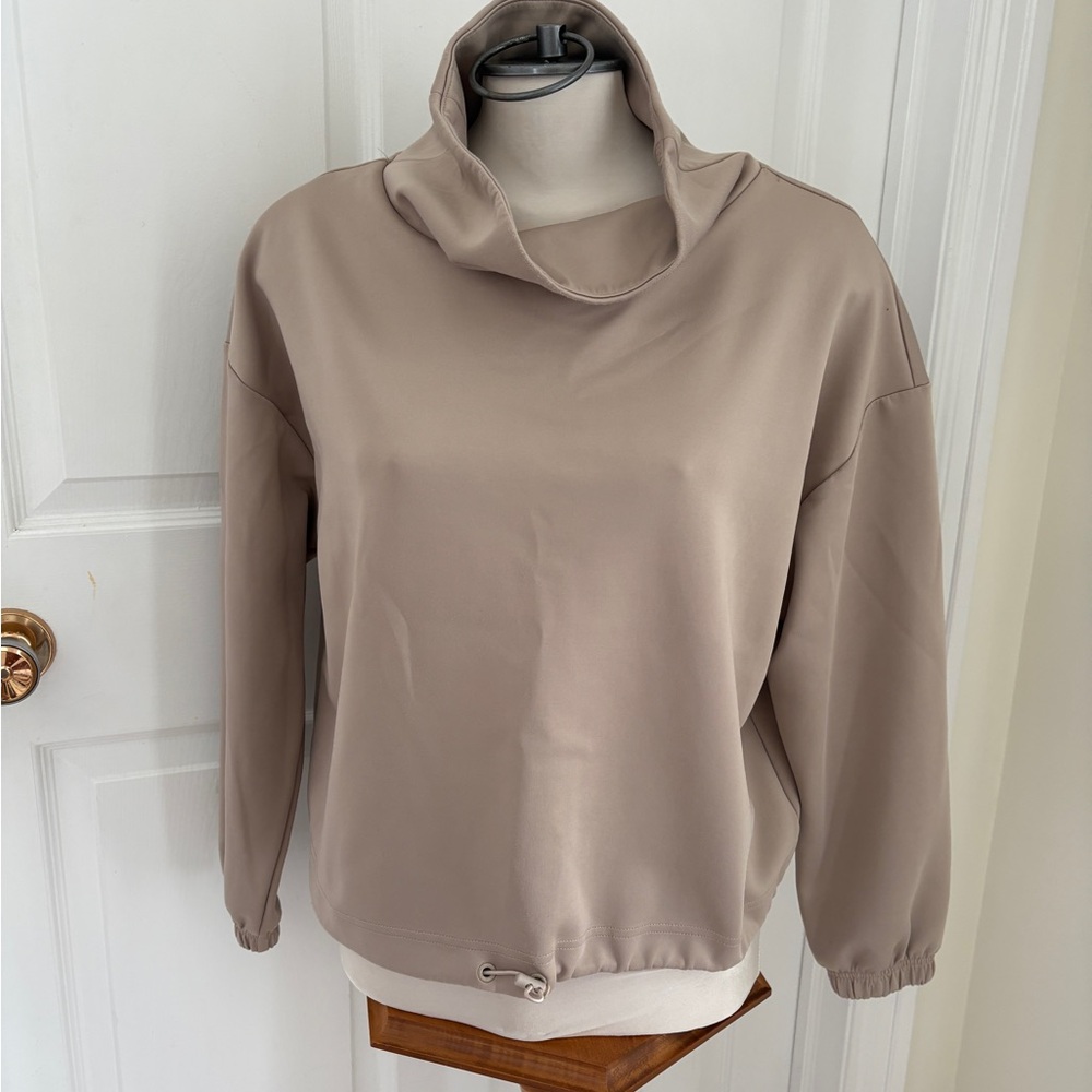 Joe Fresh Women's Cowl Neck Sweater in Taupe